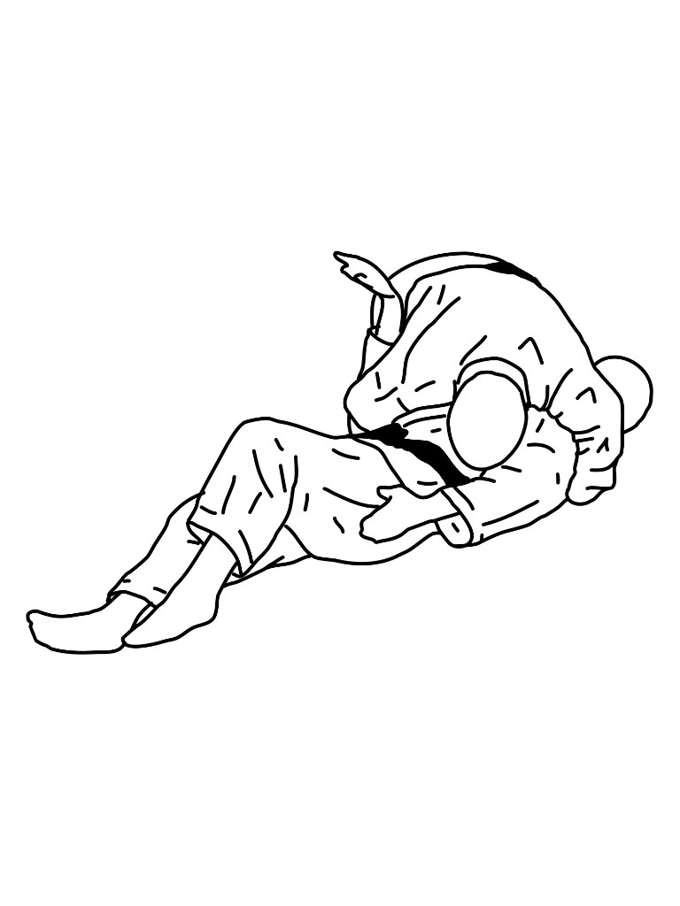 Kuzure Kami Shio Gatame